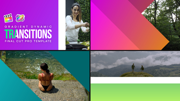 Gradient Dynamic Transitions | FCPX alt