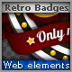 8 Retro Badges - GraphicRiver Item for Sale