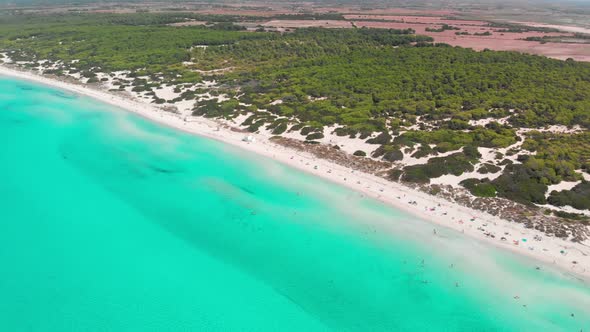 Mallorca Es Trenc ses Arenes beach, Spain