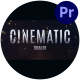 Cinematic Trailer - VideoHive Item for Sale