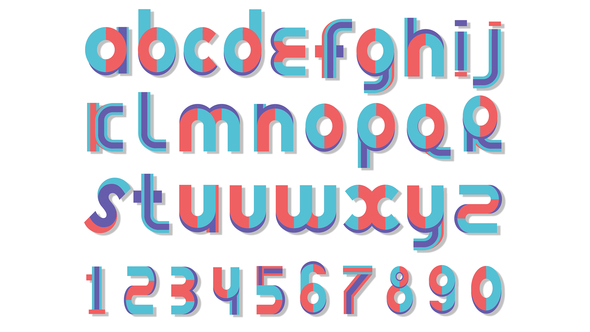 Animated Colorful Alphabet