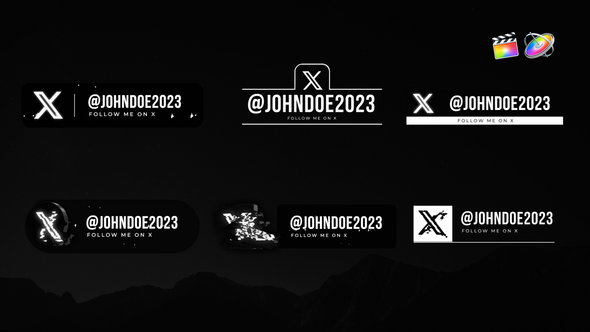 Social Media X Lowerthirds alt