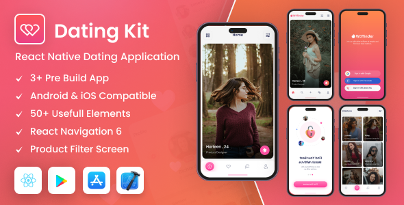 Dating Kit - React Native Dating Mobile App Template