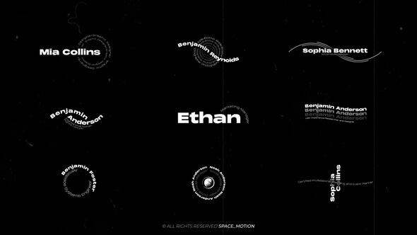 Elegant Lower Thirds & Titles _AE alt