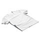 Flat Lay T-shirt - wrinkled casual tshirt - 3DOcean Item for Sale