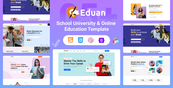 Education HTML Website Templates | ThemeForest