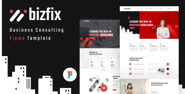Bizfix-  Business Consulting Figma Template