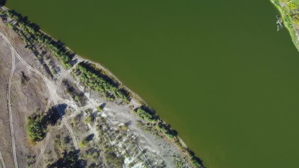 a Bird'seye View of the River