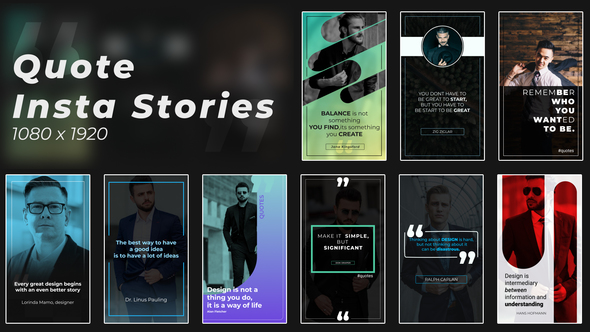 Quotes Insta Stories | Premiere Pro