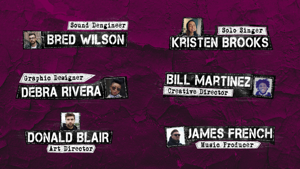 Black And White Lower Thirds alt