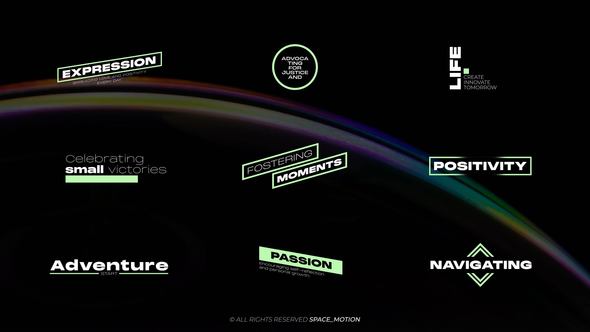 Minimal Titles _AE alt