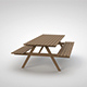 Picnic Table - 3DOcean Item for Sale