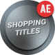 Shopping Titles Pack - VideoHive Item for Sale