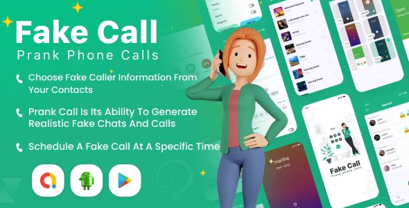 Fake Call Prank Phone Calls -  Fun Prank Call - Fake Voice Call App - Call Prank