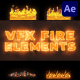 VFX Fire Elements for After Effects - VideoHive Item for Sale