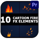 Cartoon Fire | Premiere Pro MOGRT - VideoHive Item for Sale