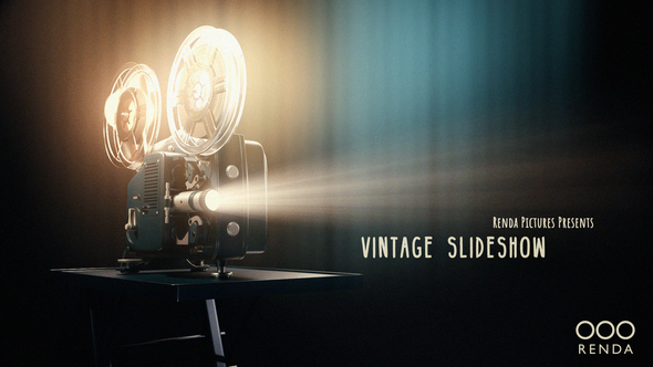 Vintage Memories Film Projector Slideshow