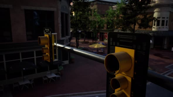 Small Town with Empty Streets alt