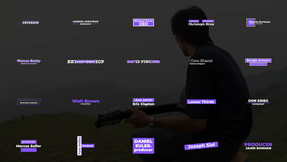 Lower Thirds | AE alt