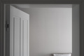 Wide open bedroom door with clean white wall as copy space - PhotoDune Item for Sale