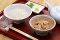 Tai chazuke is a traditional Japanese cuisine. - PhotoDune Item for Sale
