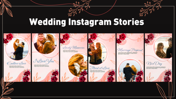 Wedding Instagram Stories