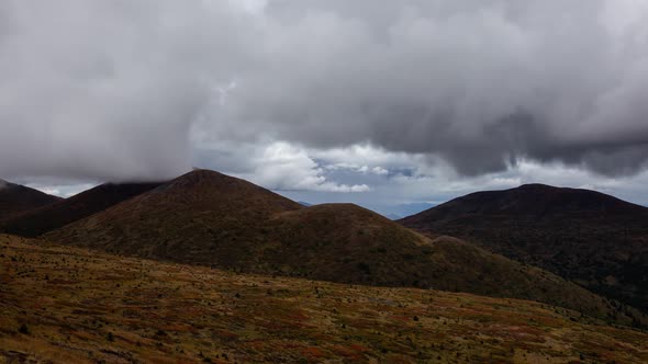 Time Lapse. Nature in Yukon, Canada