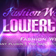 Fashion Weekend Lower Third - VideoHive Item for Sale