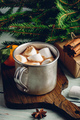 Mug of hot chocolate with marshmallows - PhotoDune Item for Sale