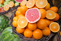 Fresh grapefruits display for sale  - PhotoDune Item for Sale