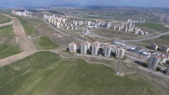 Land Development and Urban City Planning in New Suburban Complex with Developing Infrastructure