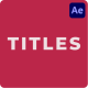 Titles - VideoHive Item for Sale