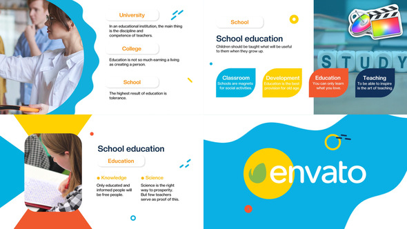 School Slideshow for FCPX alt