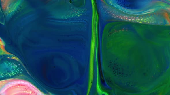 Abstract Colorful Sacral Liquid Waves Texture 388 alt