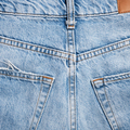 Back of light blue jeans close-up. Trendy casual wear. - PhotoDune Item for Sale