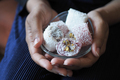 traditional Turkish delight With Nut in a bowl  - PhotoDune Item for Sale