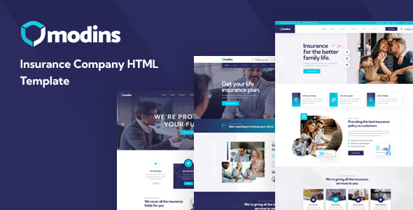 Modins - Insurance Company HTML Template