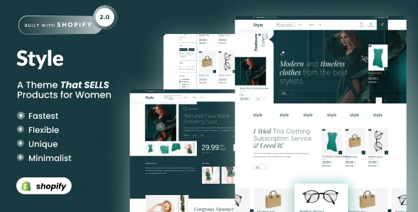 Style -  Fashion Shopify 2.0 eCommerce Theme