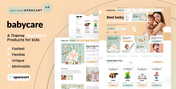 Babycare -4 Baby Store Template