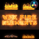 VFX Fire Elements for DaVinci Resolve - VideoHive Item for Sale