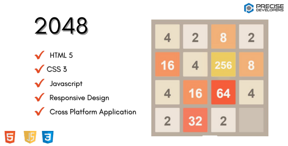 The Ultimate 2048 Puzzle Game - HTML 5 | CSS | JavaScript | jQuery