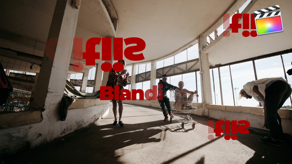 Typo Intro 4K | Final Cut Pro alt