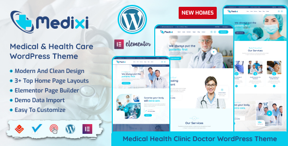 Read more about the article Medixi – Doctor & Medical Care WordPress Theme