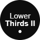 20 Clean Lower Thirds II - VideoHive Item for Sale