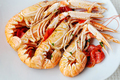 Scampi cooked with cherry tomato sauce - PhotoDune Item for Sale
