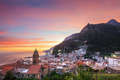 Amalfi, Italy Town View at Dusk - PhotoDune Item for Sale
