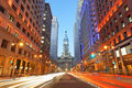 Philadelphia, Pennsylvania, USA cityscape on Broad Street with City Hall - PhotoDune Item for Sale