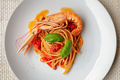 Spaghetti with scampi and tomato - PhotoDune Item for Sale
