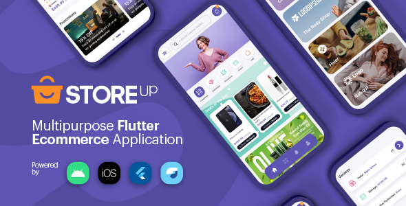 Store Up | Multipurpose Flutter E-commerce Application