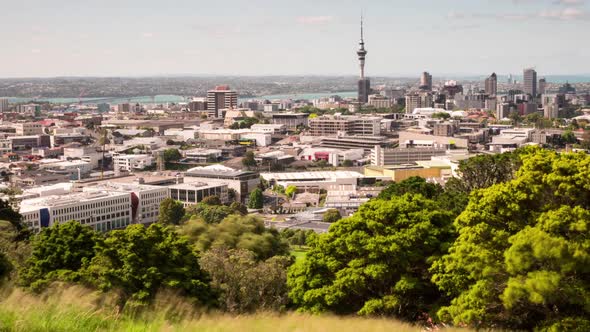 Auckland New Zealand Time Lapse